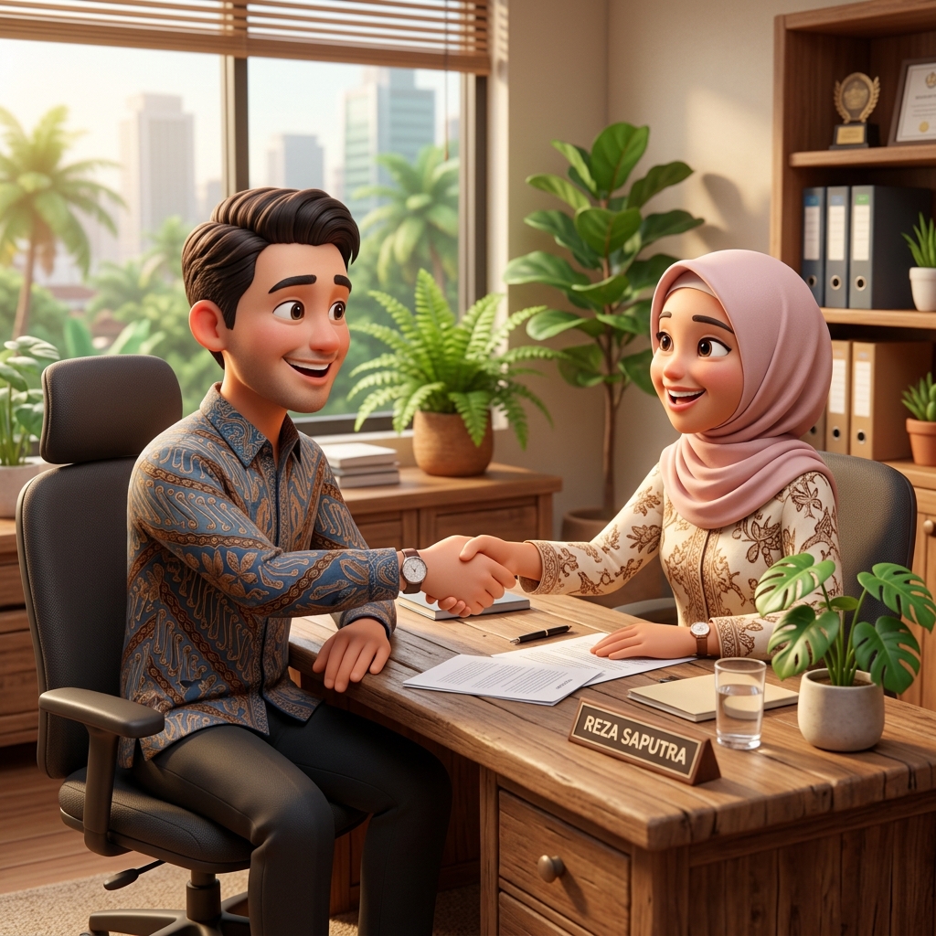 Ilustrasi 5 Teknik Negosiasi Banker